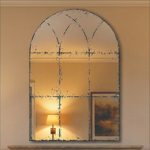 Vintage fireplace mirror - vintage,