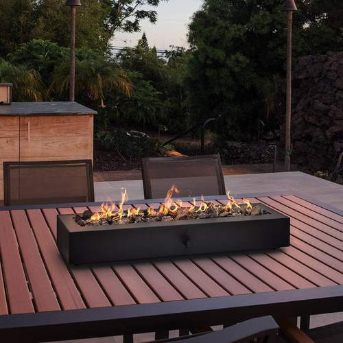 Outdoor tabletop fireplace - 28",
